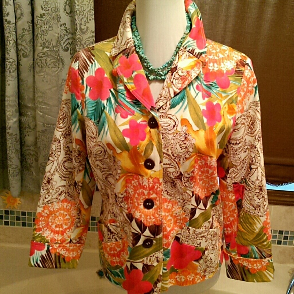 Harve Benard tropical jacket